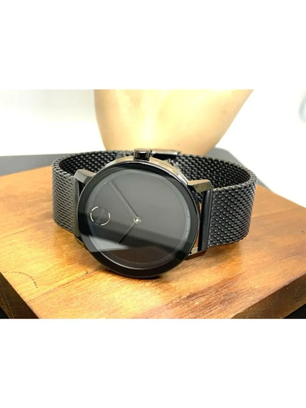 Movado Men's Watch 3600792 Bold Evolution Swiss Quartz Black Dial Steel 40mm